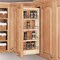 Rev-A-Shelf Maple Wood; Steel, Natural Maple, 5 in W, 26.25 in H, 10.75 in D 448-WC-5C - alternate 5
